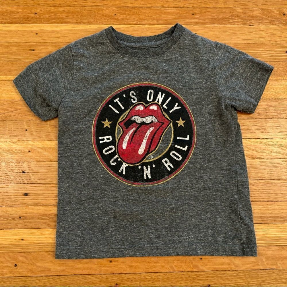 The Rolling Stones It’s Only Rock ‘n’ Roll grey short sleeve tee shirt